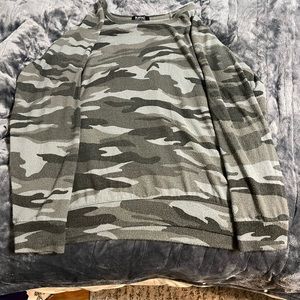 Camouflage sweater